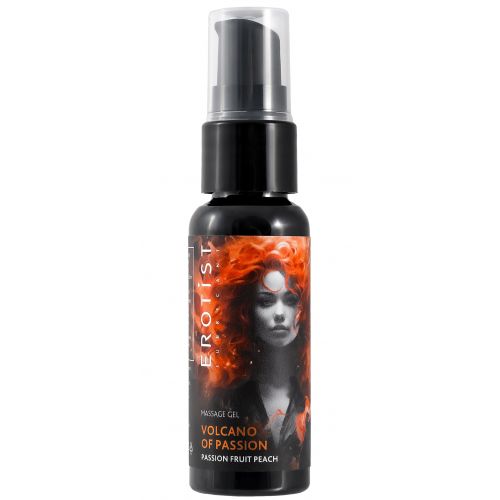 Гель Erotist жидкий вибратор Volcano Of Passion со вкусом персик-маракуйя 25 гр