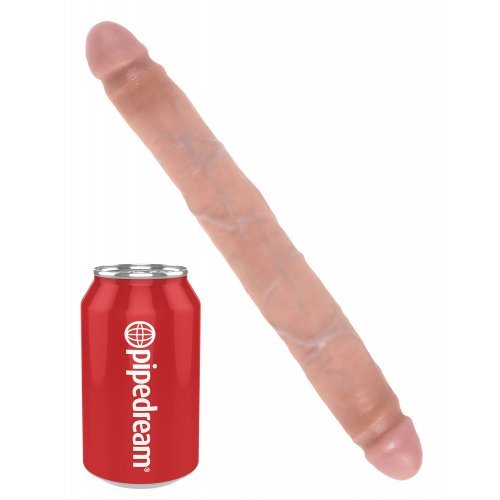 Двухсторонний фаллоимитатор King Cock 12 in Dildo flesh