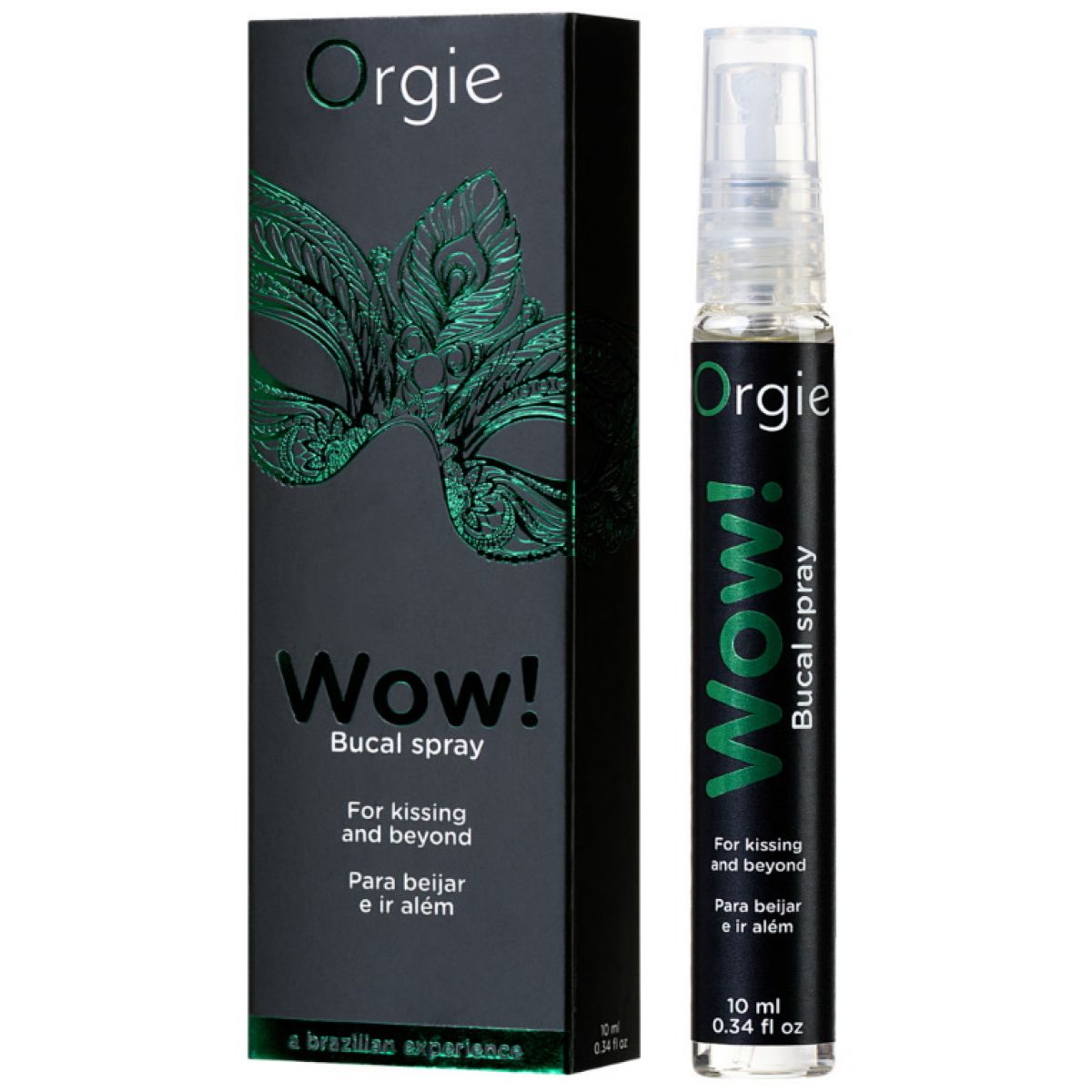 Охлаждающий оральный спрей Orgie Wow Blowjob Spray с возбуждающим эффектом 10 мл