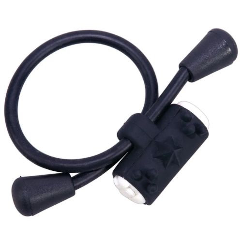 Лассо на пенис с клиторальным вибростимулятором Silicone Cock Ring