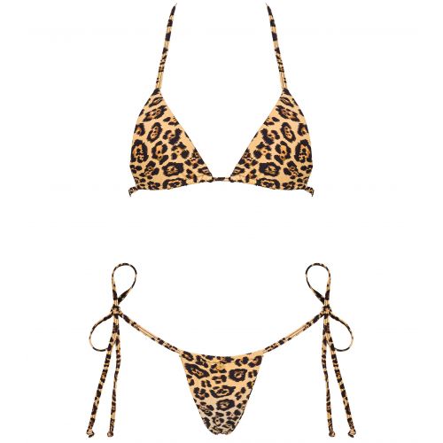 Эффектное мини-бикини Bella Vista с леопардовым принтом OS
