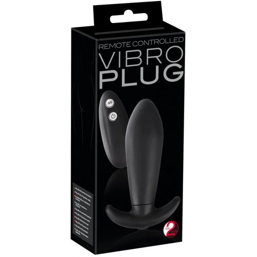 Анальная втулка с вибрацией Vibro Plug