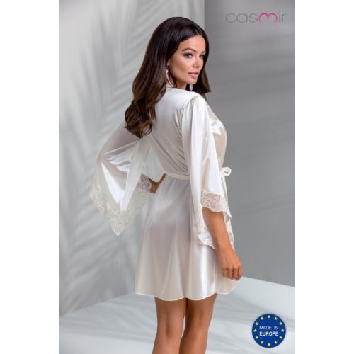 Нежный кремовый пеньюар Inoe L/XL