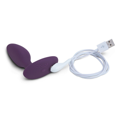 Анальная втулка We-Vibe Ditto с вибрацией и с дистанционным пультом фиолетовый