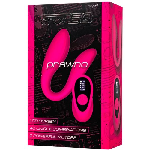 Вибратор для пар EroTeq Prawno с пультом дистанционного управления