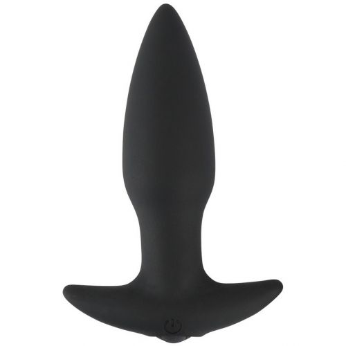 Анальная вибровтулка с дистанционным пультом управления Black Velvets