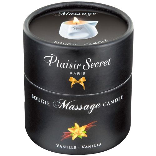Массажная свеча Plaisir Secret Paris Vanille 80 мл