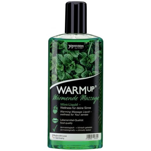 Разогревающее массажное масло WARMup со вкусом мяты 150 мл