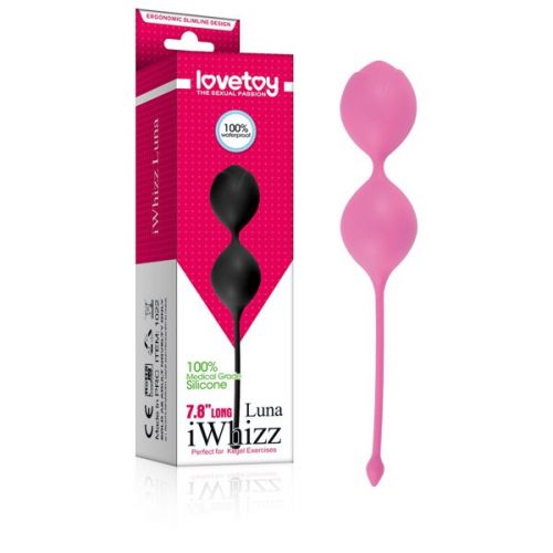 Вагинальные шарики iWhizz Luna розовые