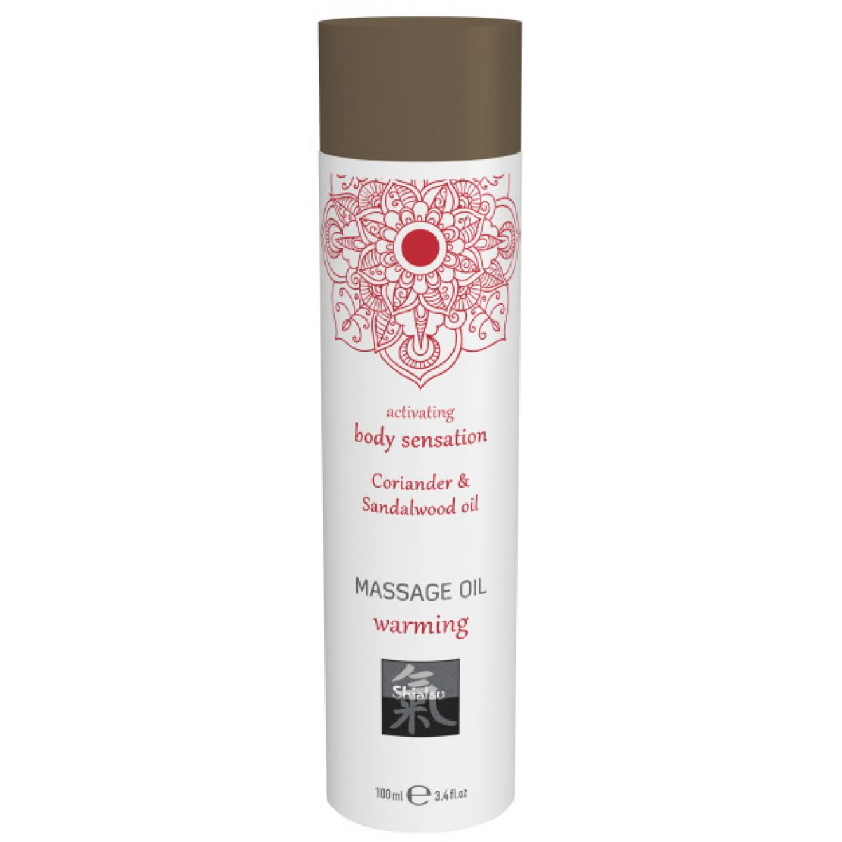 Массажное масло для тела Кориандр с маслом сандала, 100 мл