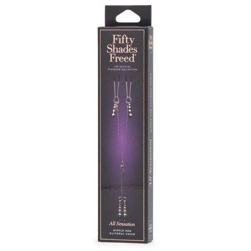 Зажимы на соски и половые губы Fifty Shades of Grey Collection
