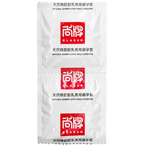 Ребристые презервативы с пупырышками Elasun Ribbet and Dotted 10 шт