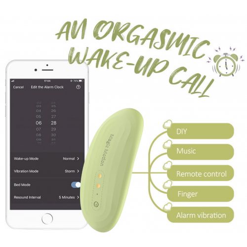 Смарт-вибратор в трусики Magic Motion Nyx зеленый