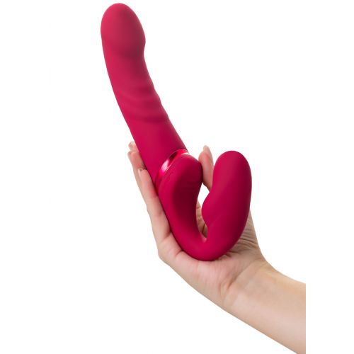 Безремневой смарт-страпон Lovense Lapis 23 см