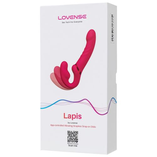 Безремневой смарт-страпон Lovense Lapis 23 см
