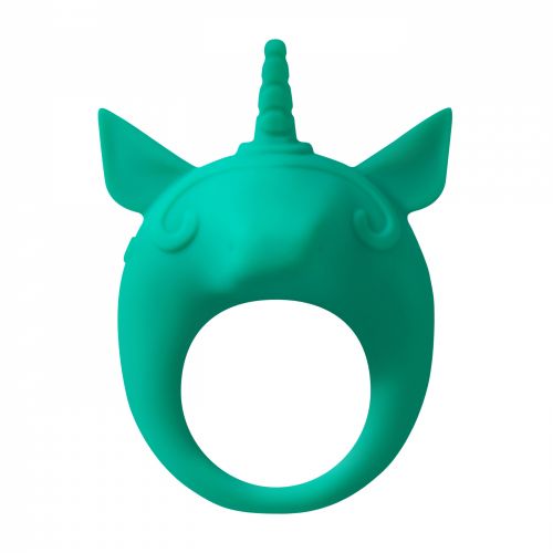 Эрекционное виброкольцо Mimi Animals Unicorn Alfie Green