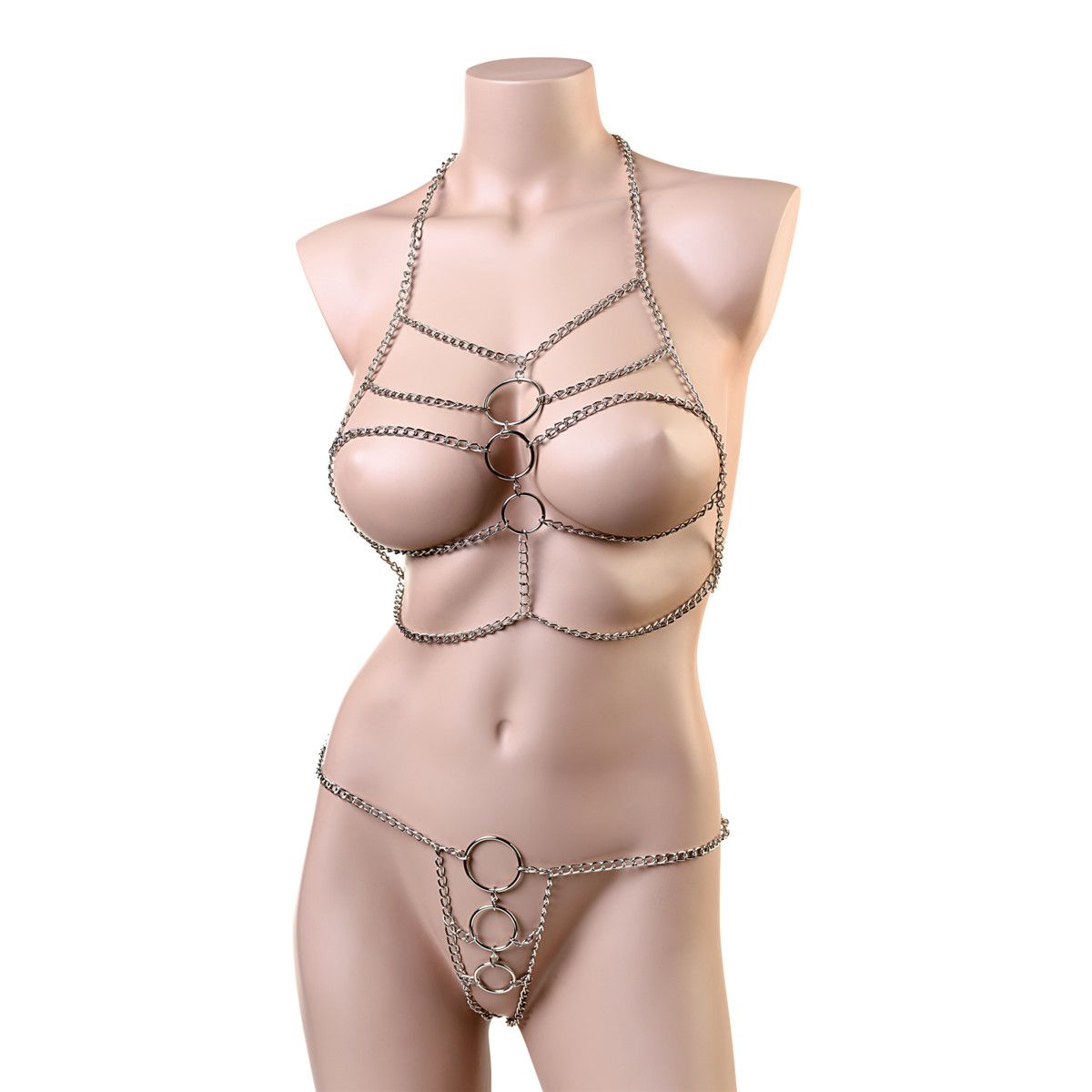 Откровенное бикини из цепочек OS