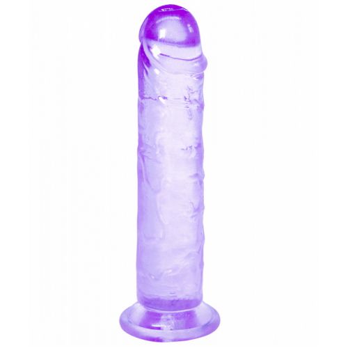 Прозрачный фаллоимитатор Intergalactic Distortion Purple