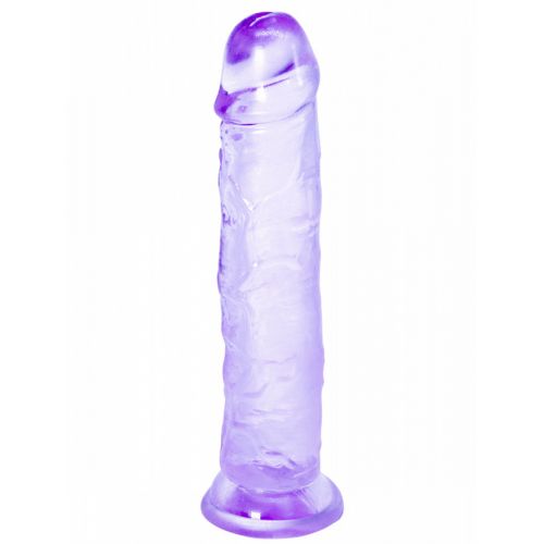 Прозрачный фаллоимитатор Intergalactic Distortion Purple