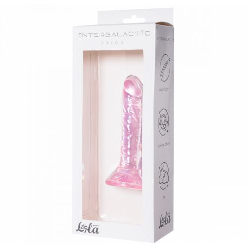 Прозрачный фаллоимитатор Intergalactic Orion Pink