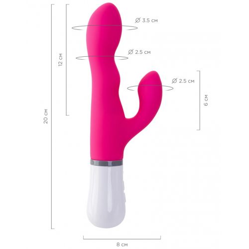 Смарт-вибратор-ротатор с клиторальным стимулятором Nora By Lovense