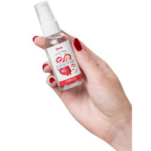 Съедобная гель-смазка Yovee Клубничная прелюдия со вкусом клубники 50 мл