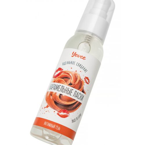 Съедобная гель-смазка Yovee Карамельные ласки со вкусом Dulce de Leche 100 мл