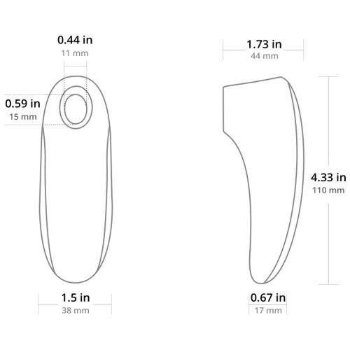 Вакуумно-волновой смарт-стимулятор клитора Lovense Tenera
