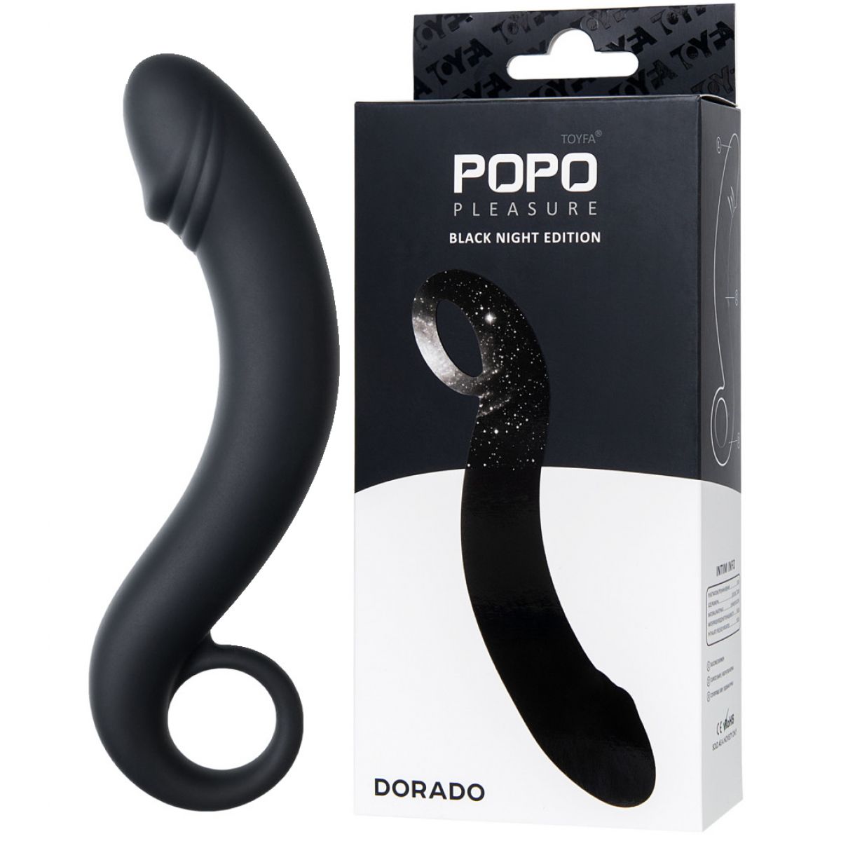 Реалистичный стимулятор простаты Popo Pleasure Dorado