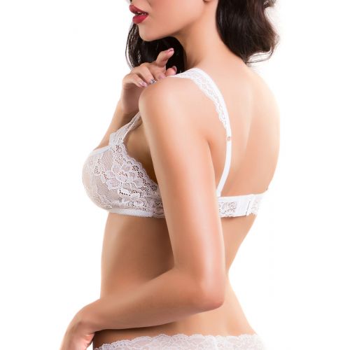 Кружевной бралетт Erolanta с декоративными вырезами 50-52