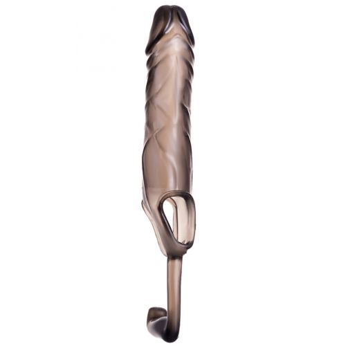 Насадка на пенис с кольцом под мошонку и анальным стимулятором Toyfa Xlover