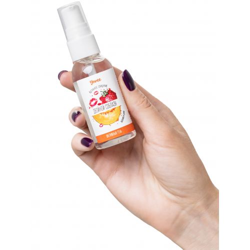 Съедобная гель-смазка Yovee Двойной соблазн со вкусом клубники и дыни 50 мл