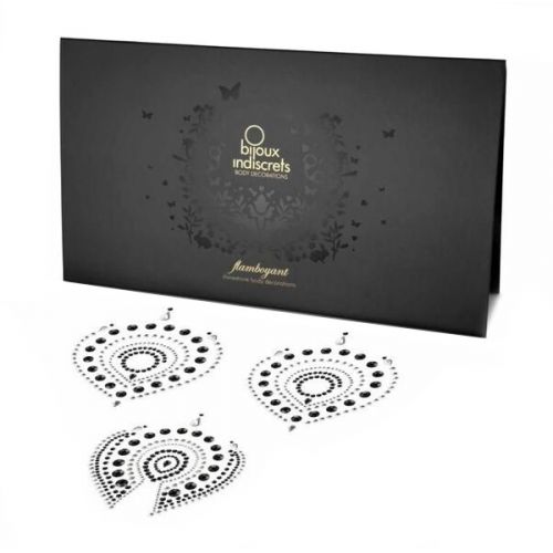 Элегантные стразы на грудь Bijoux Indiscrets