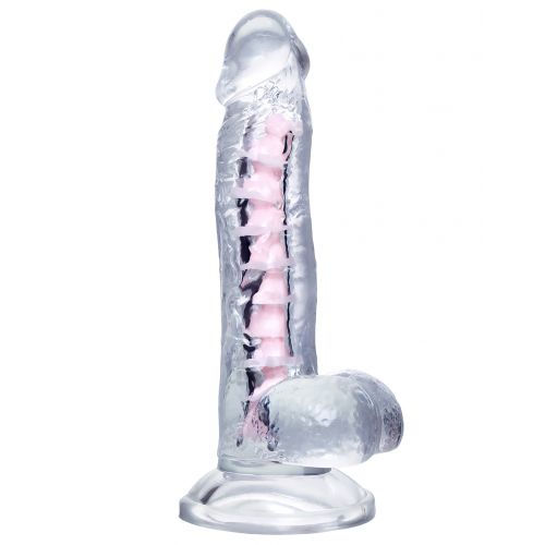 Реалистичный гибкий фаллоимитатор с хордой Toyfa Paret 18 см