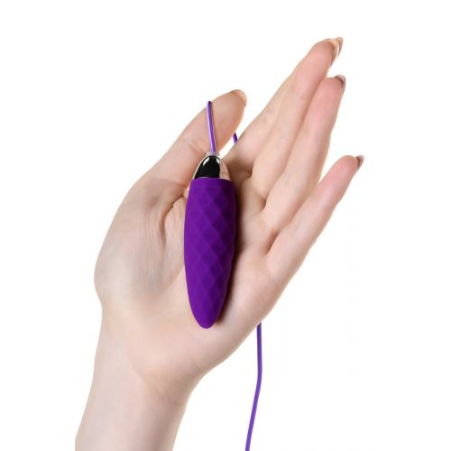 Фиолетовое виброяйцо A-Toys Cony