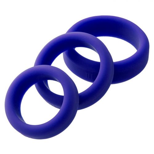 Набор из 3 плоских эрекционных колец Toyfa A-Toys Rulp