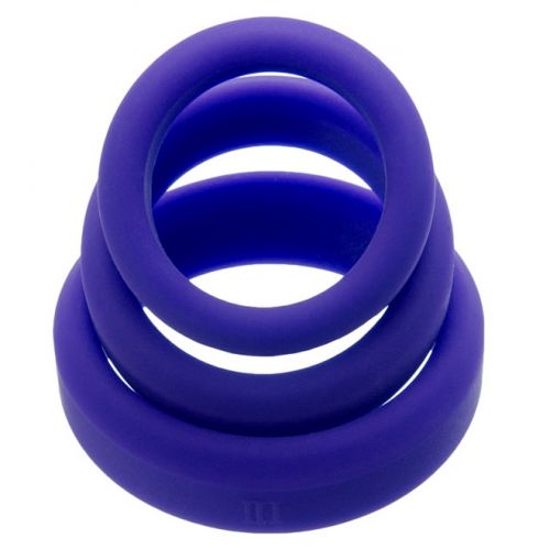 Набор из 3 плоских эрекционных колец Toyfa A-Toys Rulp