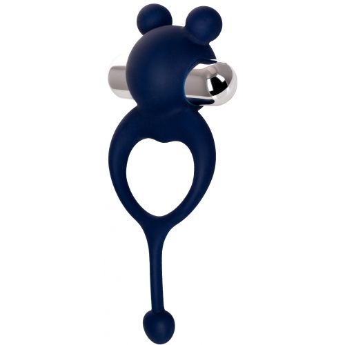 Эрекционное кольцо с вибрацией и хвостиком Jos Mickey