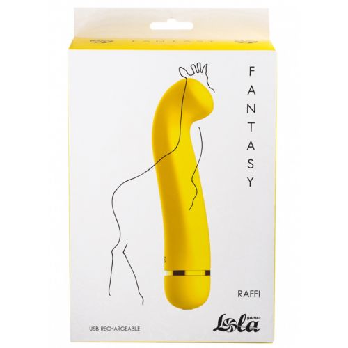 Перезаряжаемый вибратор для точки G Fantasy Raffi