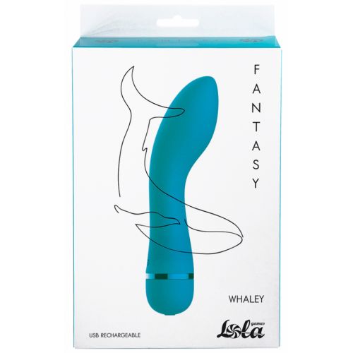 Перезаряжаемый вибратор для точки G Fantasy Whaley Blue