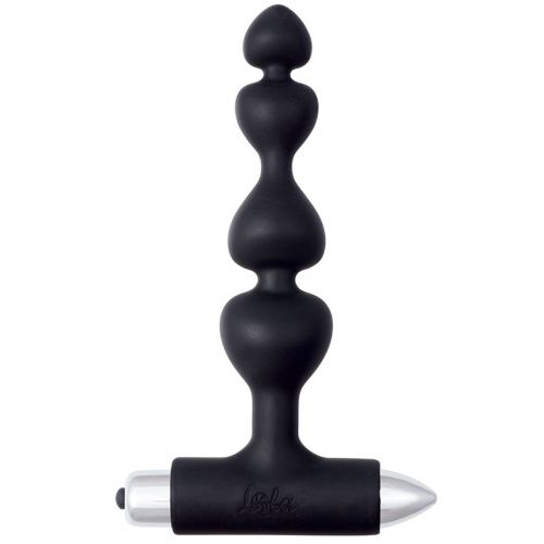 Анальная цепочка с вибрацией Spice It Up New Edition Excellence черная