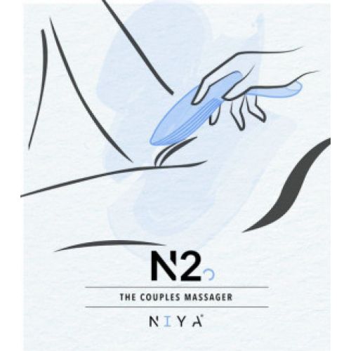 Вибромассажер для пар Rocks Off Niya 2 фиолетовый
