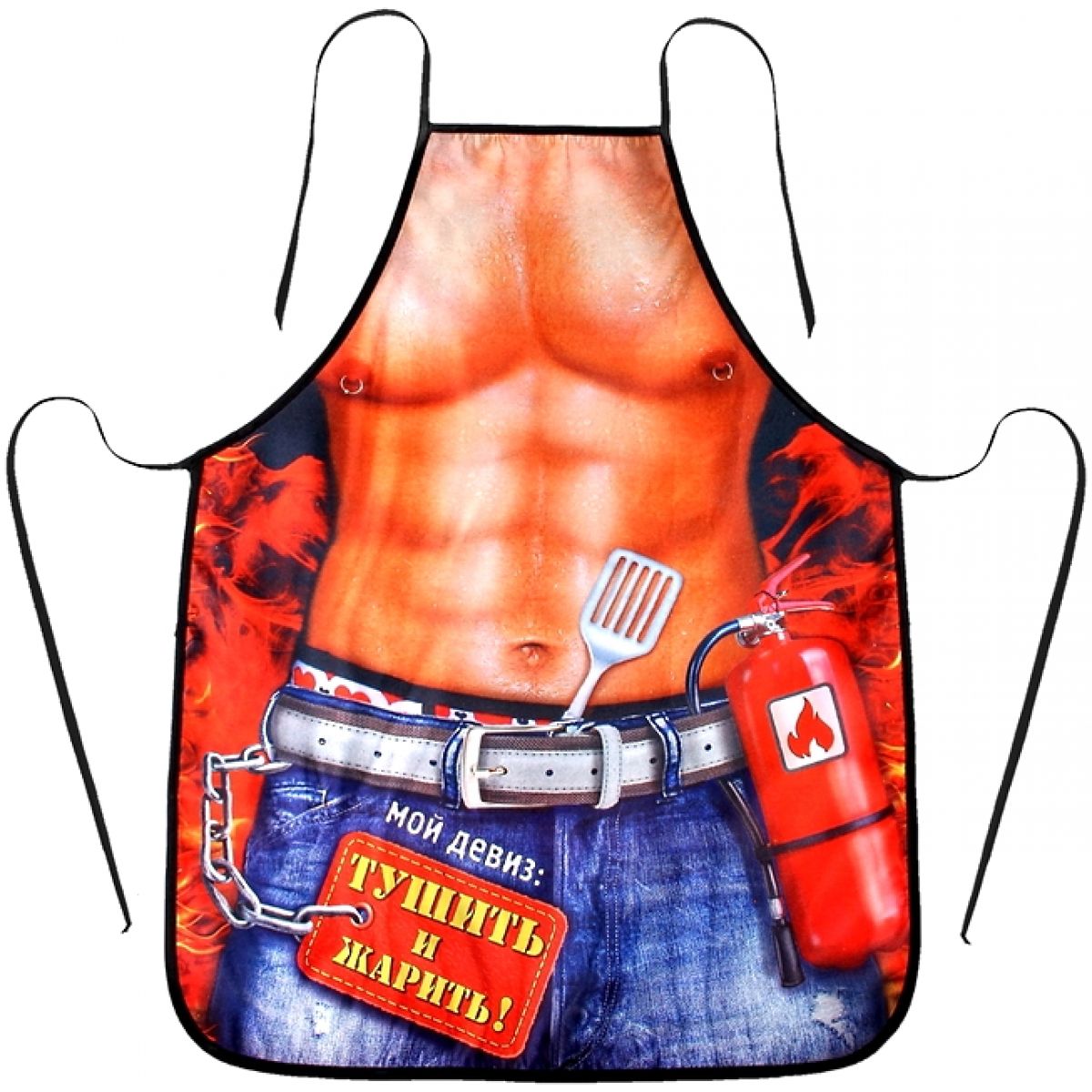 Сексуальный фартук Мой девиз тушить и жарить