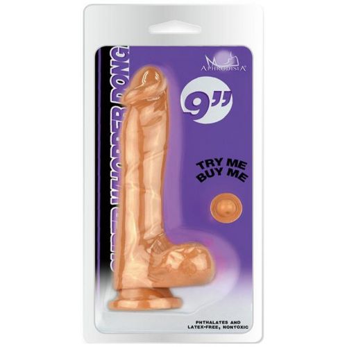 Реалистичный фаллоимитатор Aphrodisia на присоске 24 см