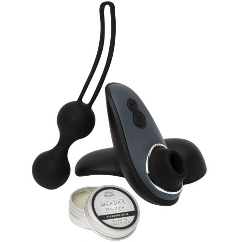 Набор Desire Blooms Fifty Shades of Grey с вакуумно-волновым стимулятором Womanizer Liberty