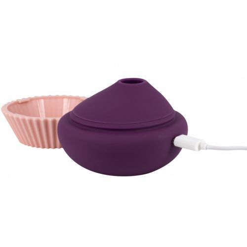 Вакуумно-волновой вибратор Blueberry Cupcake