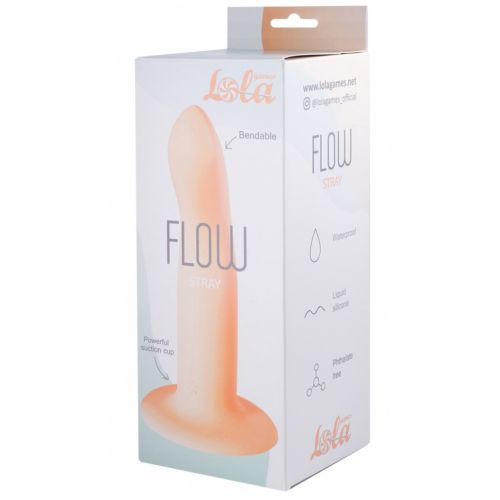 Нереалистичный фаллос на присоске Flow Stray Flesh 17 см