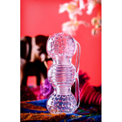 Прозрачный мастурбатор Lingam Rashmi 