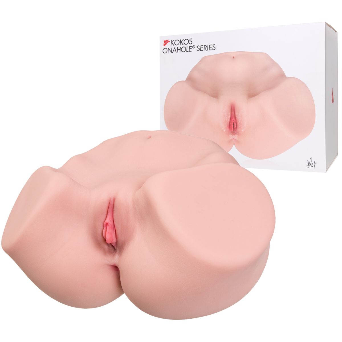 Реалистичный мастурбатор-девственница Kokos Maria Onahole с вибрацией и ротацией