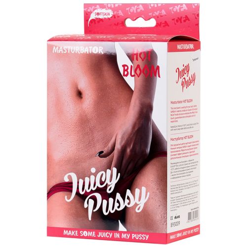 Реалистичный мастурбатор-вагина Juicy Pussy by Toyfa Hot Bloom